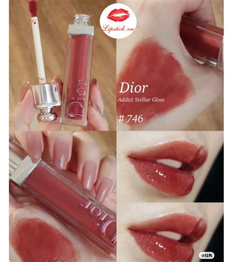 [SWATCH & REVIEW] DIOR ADDICT STELLAR GLOSS 746 